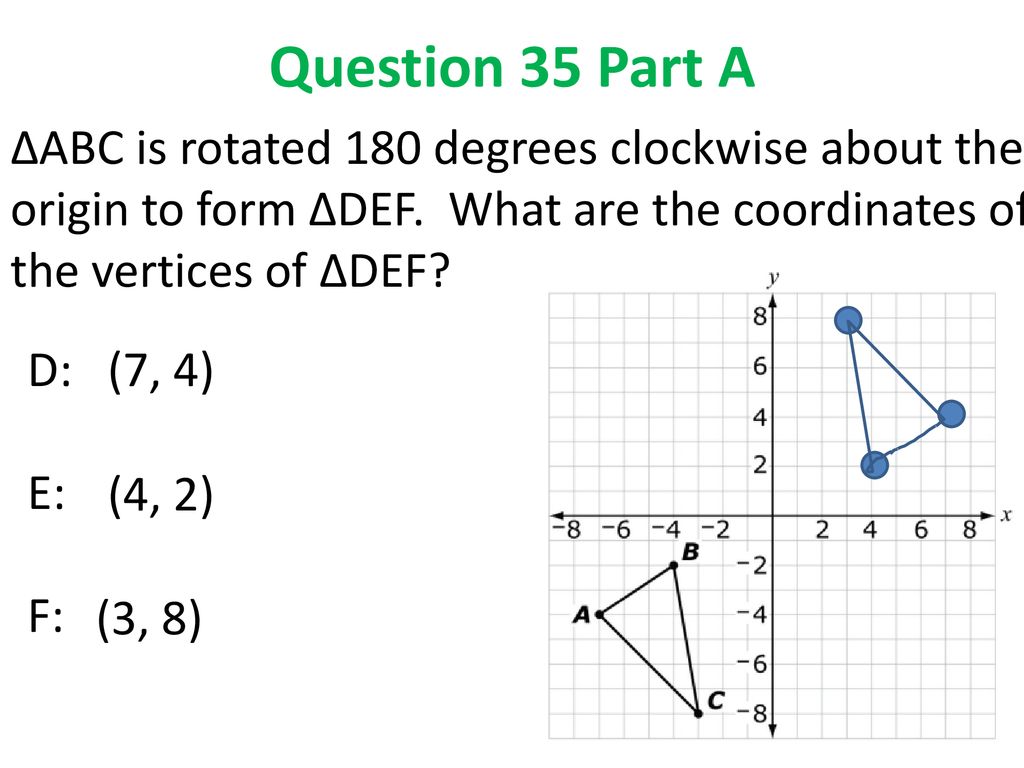 SOLVED: (a) A counterclockwise rotation of 70Â° is equivalent to a  clockwise rotation of . (b) A counterclockwise rotation of 439Â° is  equivalent to a counterclockwise rotation of . (c) A clockwise