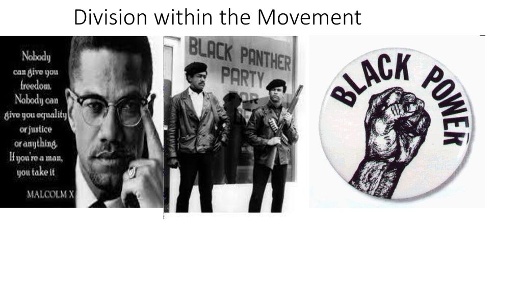 Division within the Movement