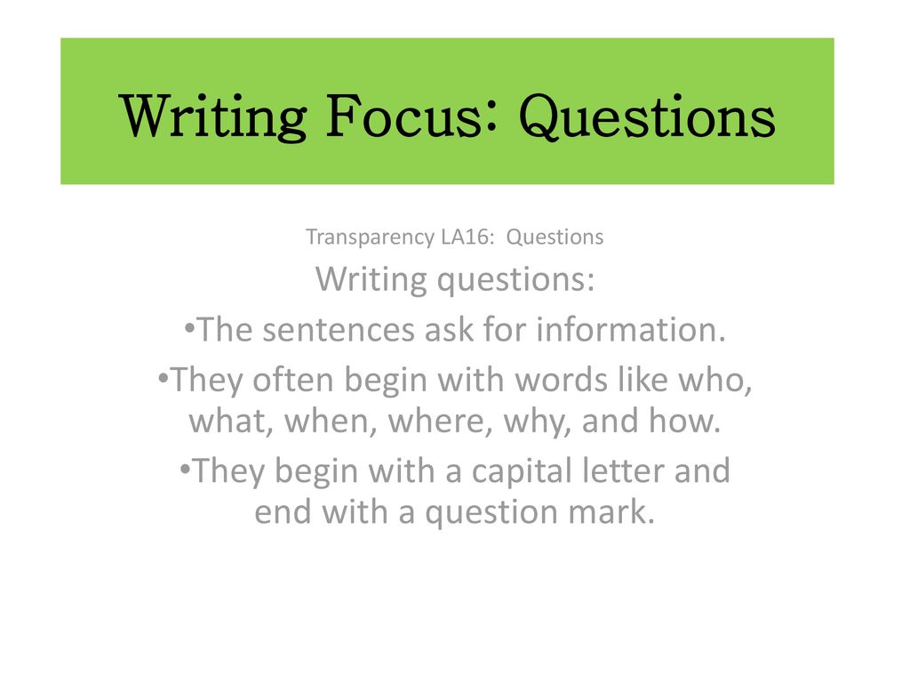 Writing Focus Questions Ppt Download writing-focus-questions-ppt-download