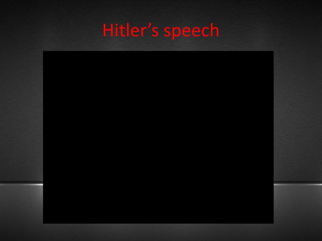 Hitler and the Third Reich ppt download