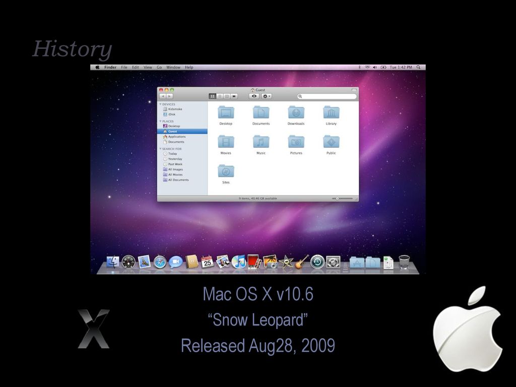 mac operating system history