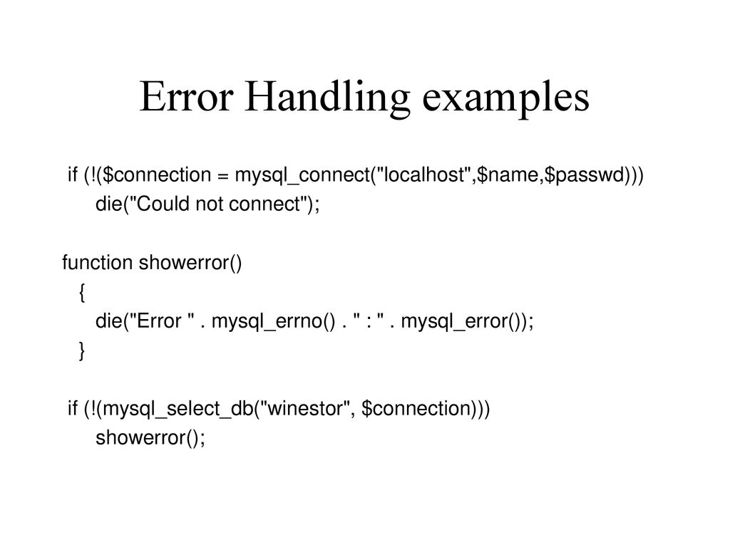 Database access with php and mysql ppt download