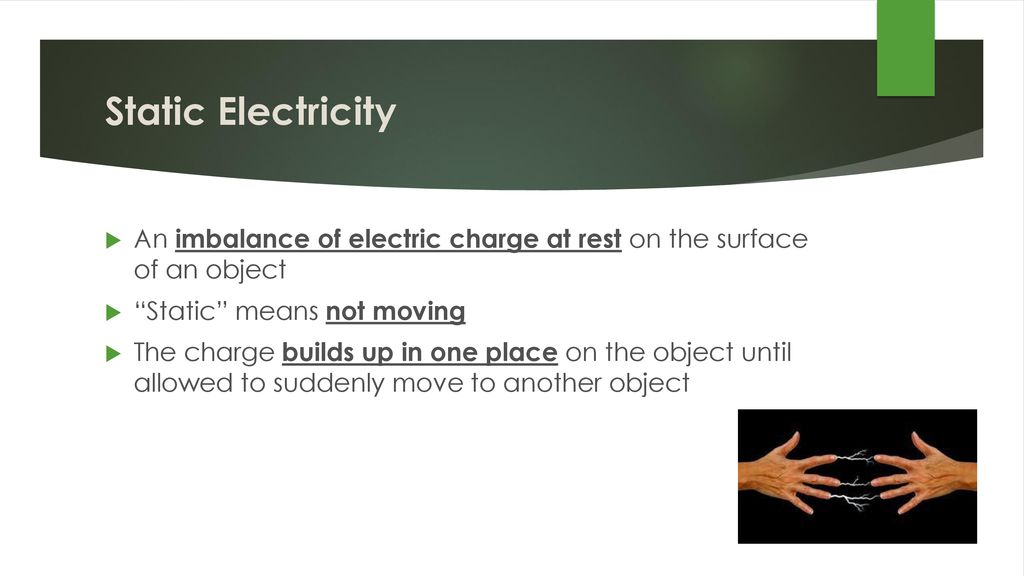 Static Electricity and Charging Objects ppt download