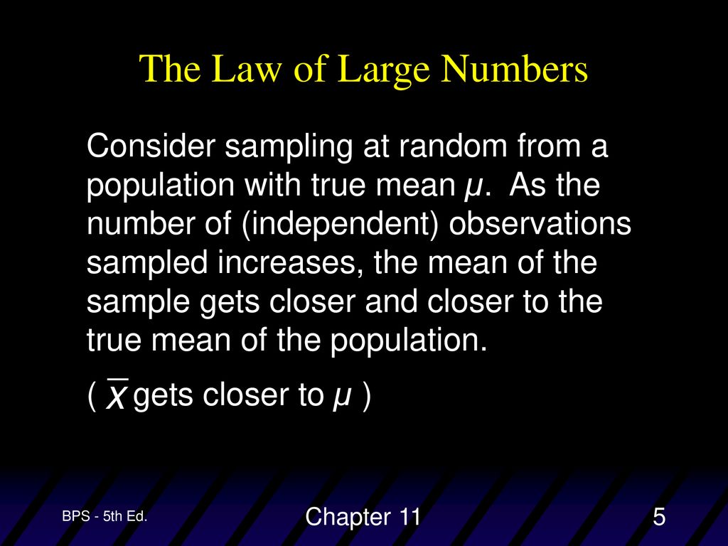 Basic Practice Of Statistics - 5th Edition Sampling Distributions - Ppt ...