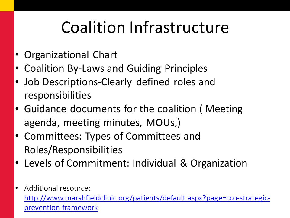 Coalition Infrastructure