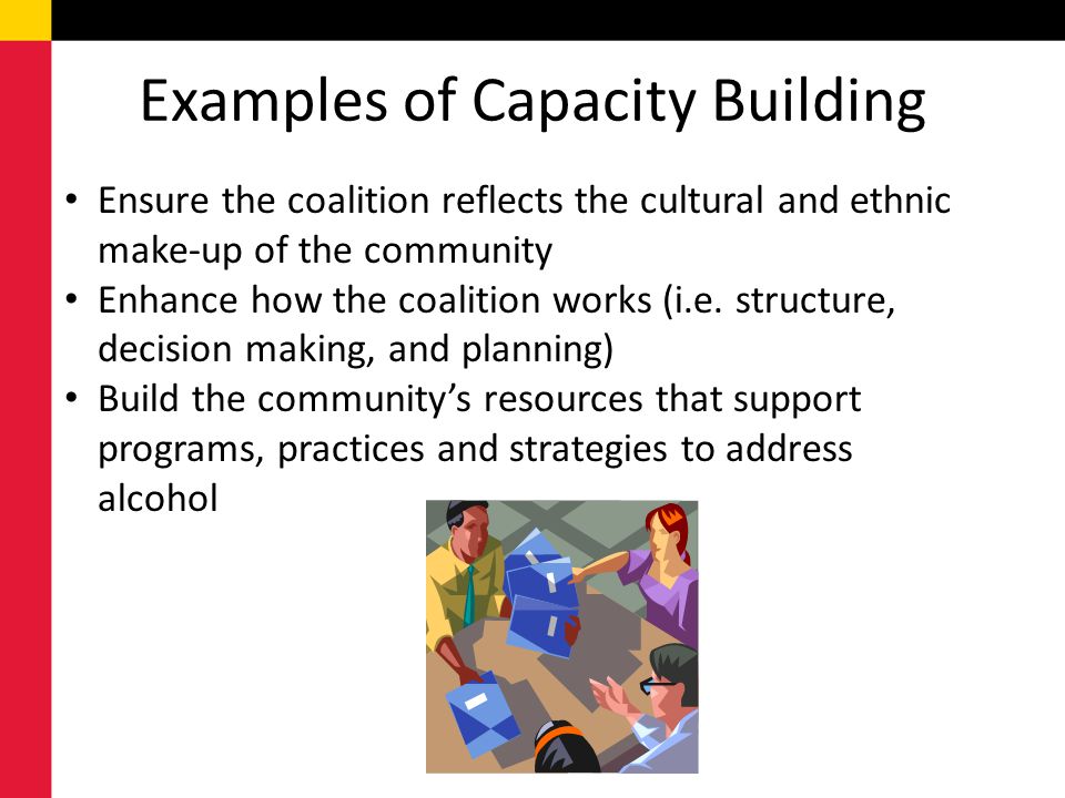 Examples of Capacity Building
