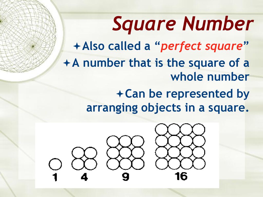 Perfect Squares Lesson ppt download