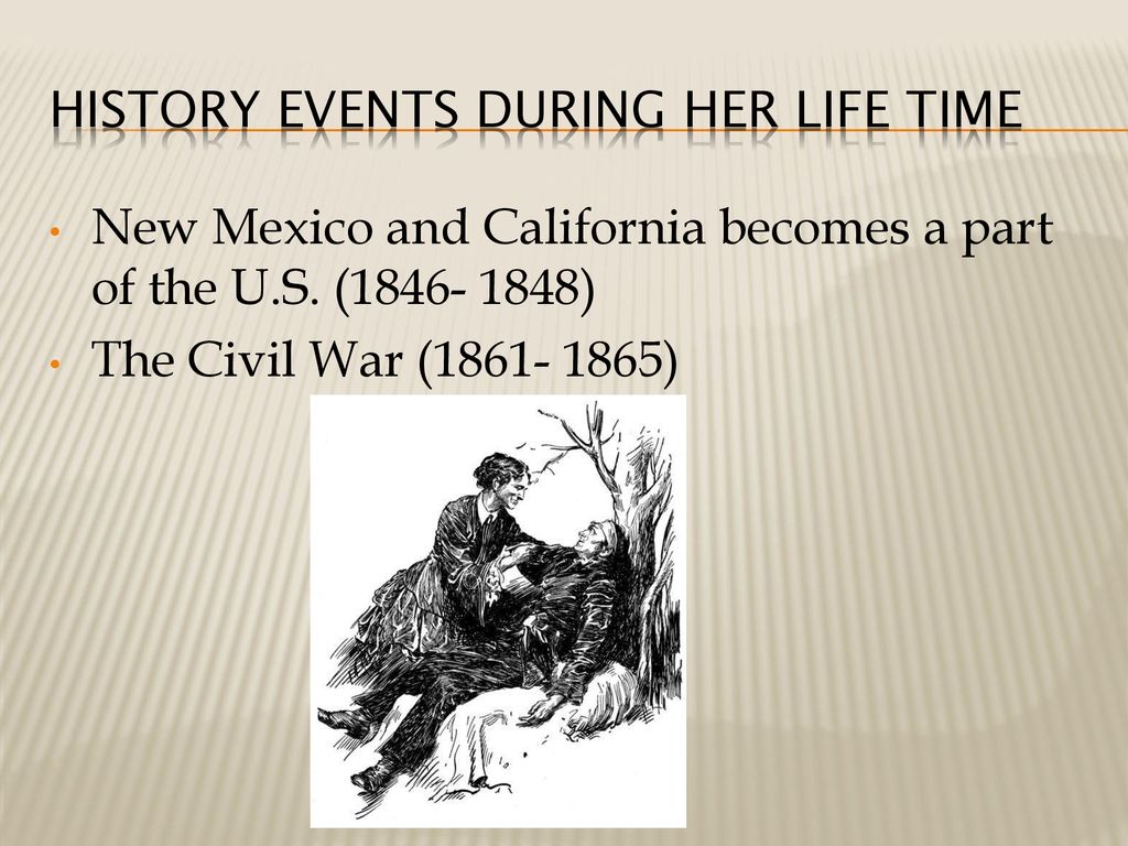 History events during her life time