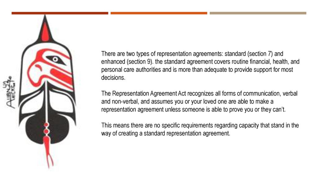 Representation Agreements ppt download