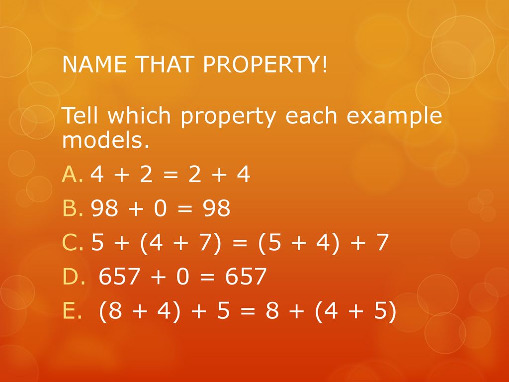 21 Addition Properties ppt download