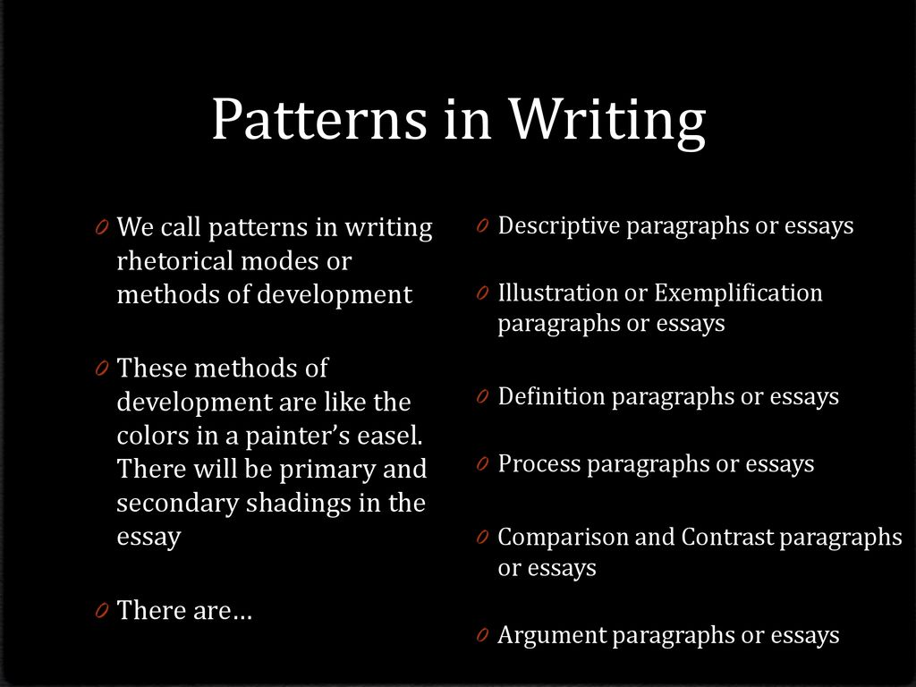 Purposes and patterns in writing descriptive writing ppt download