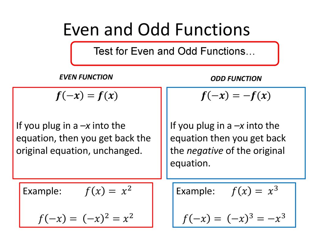 Even And Odd Functions Differential Equation Top Sellers | www ...