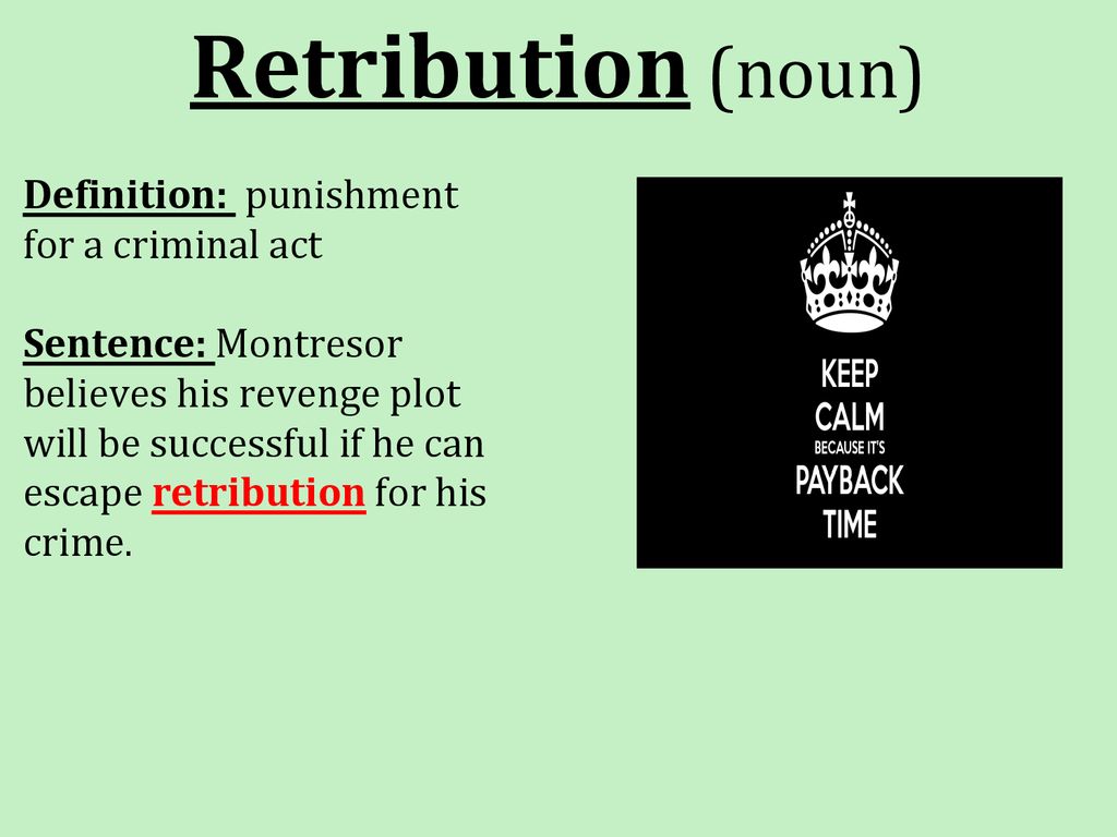retribution-definition