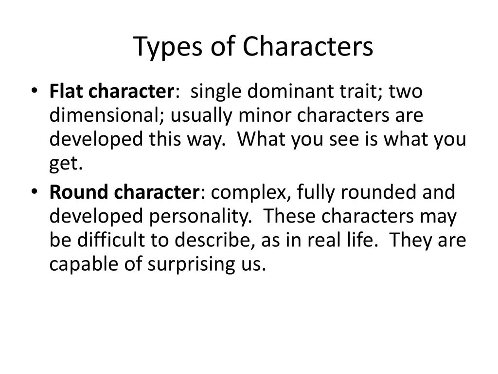 Minds-On Write down 3 adjectives to describe each of the characters so ...