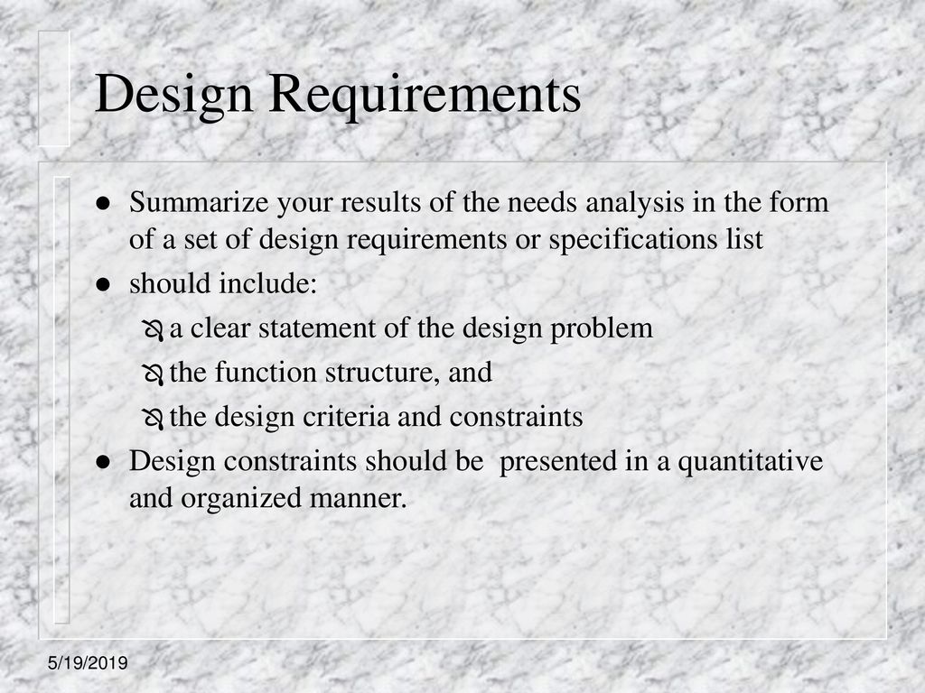 ME321 - Kinematics and Dynamics of Machines Design Process Notes - ppt ...