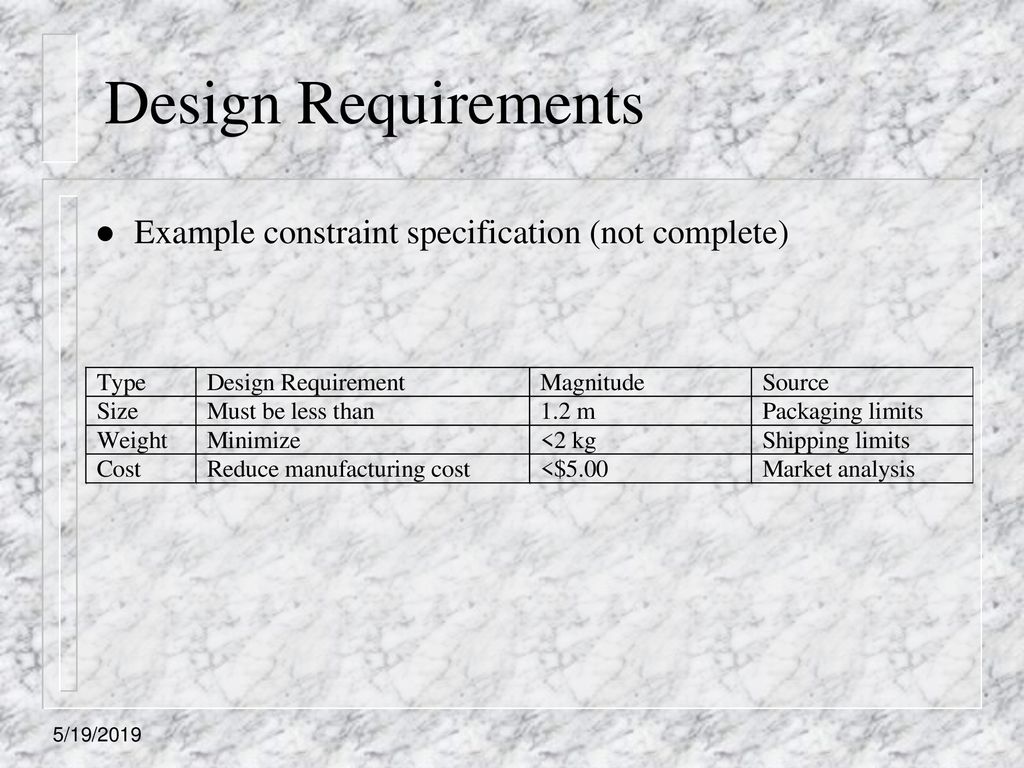 ME321 - Kinematics and Dynamics of Machines Design Process Notes - ppt ...