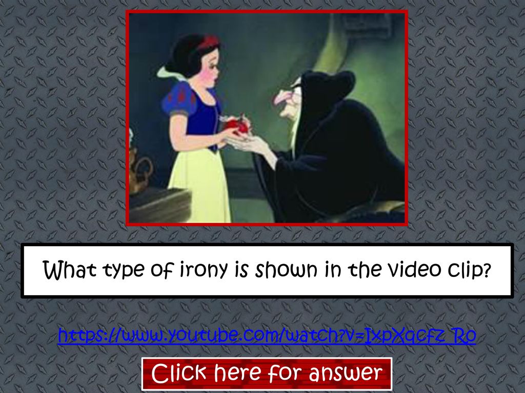Isn't it Ironic?. - ppt video online download