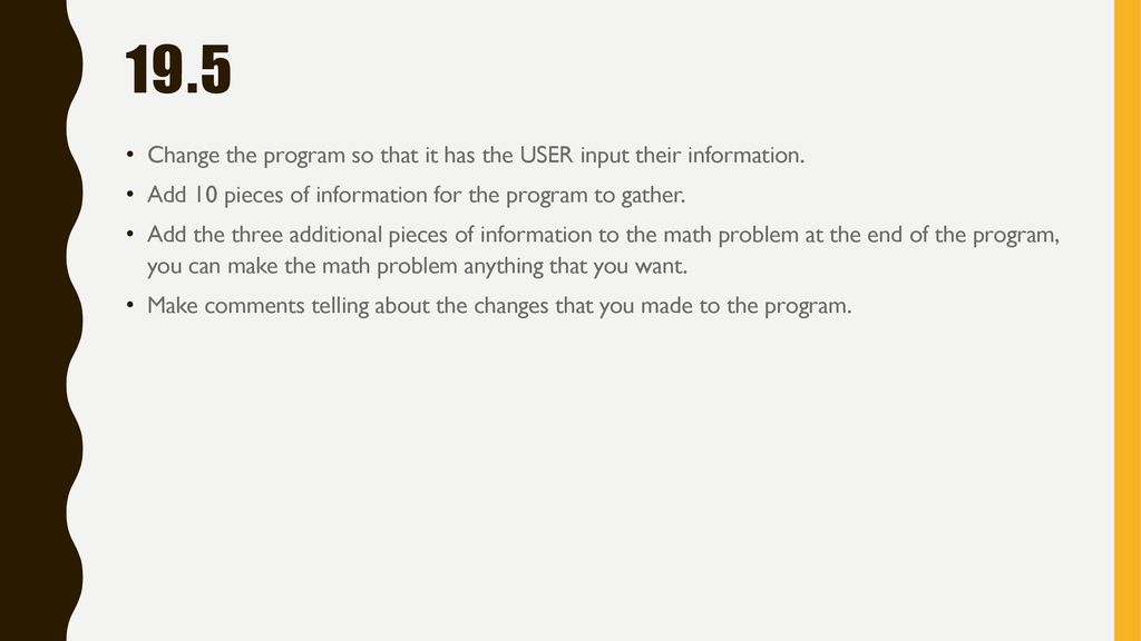 Python 19 Mr. Husch. - ppt download