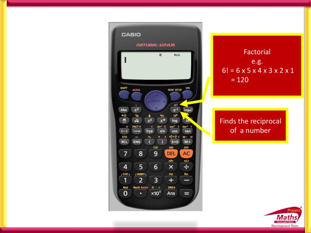 Project Maths: Use of Casio Calculators - ppt download