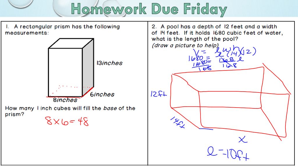 Homework Due Friday. - ppt download