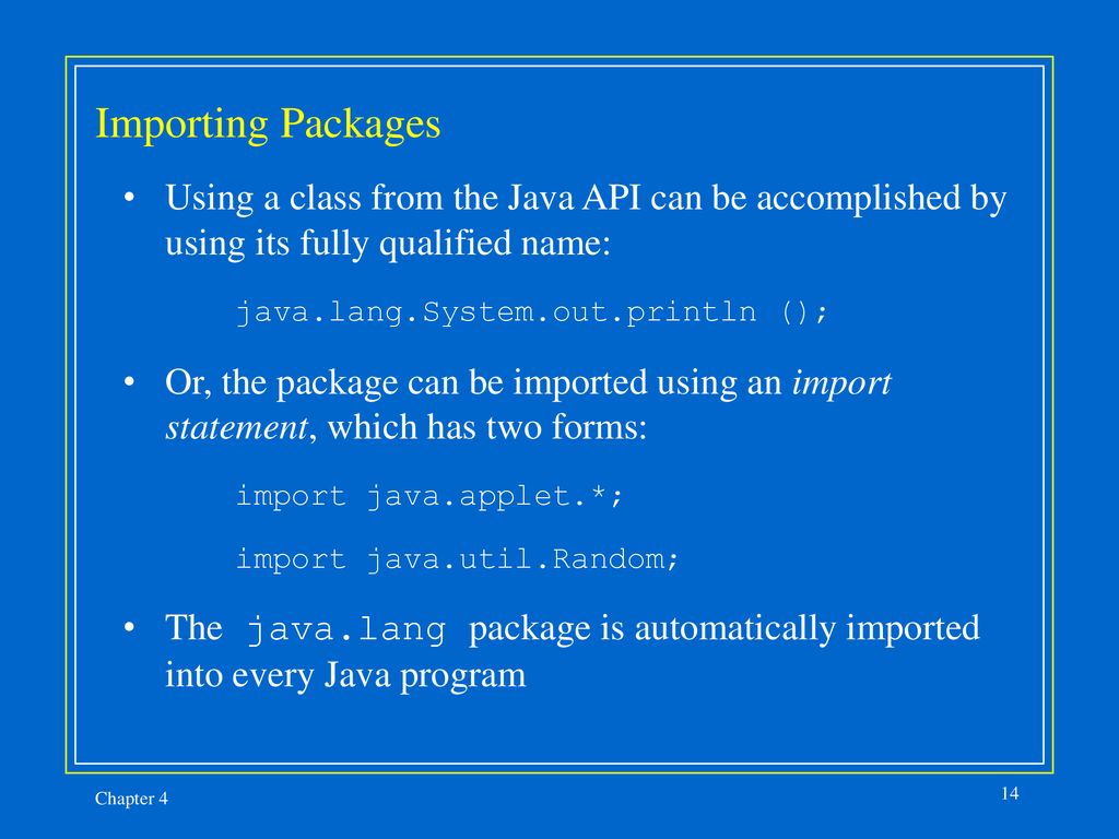 Chap 4. Programming Fundamentals - ppt download