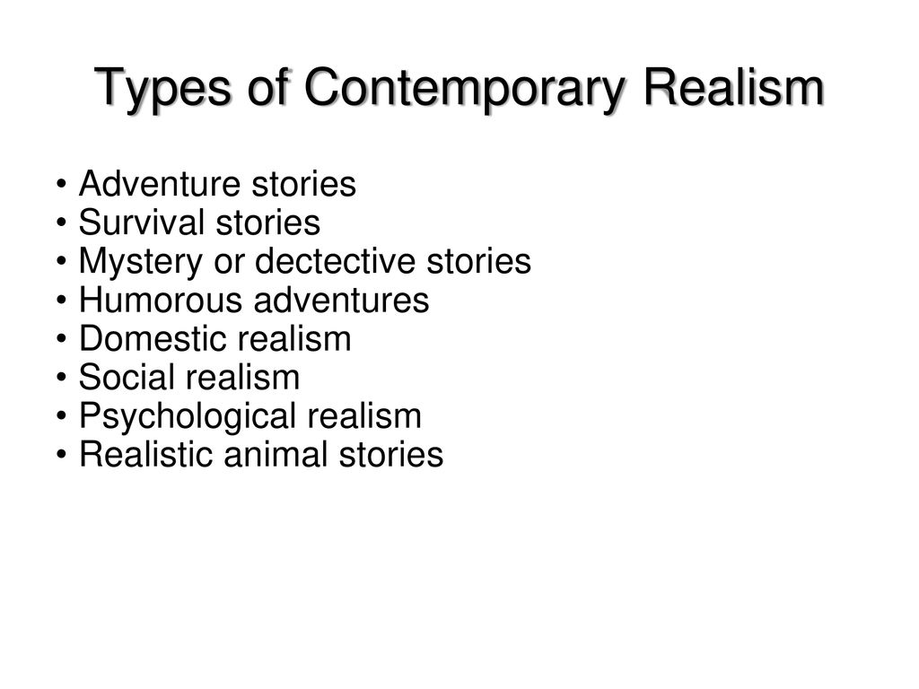 Definition of Contemporary Realism - ppt download Definition of Contemporary Realism - ppt download