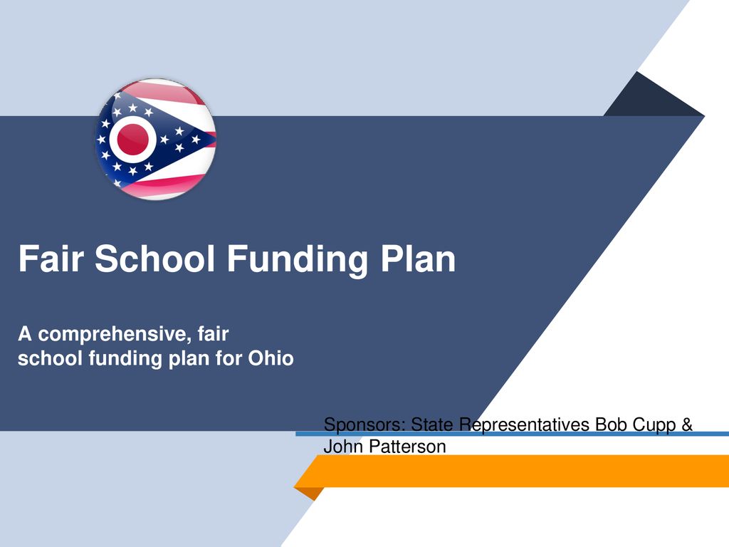 Fair School Funding Plan A comprehensive, fair school funding plan for