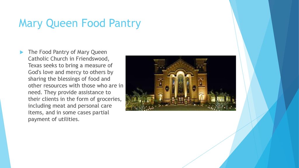 Mary Queen Food Pantry