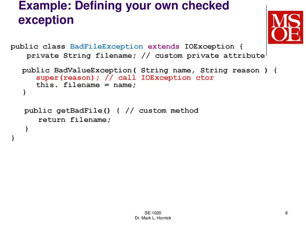 Exceptions one last time ppt download