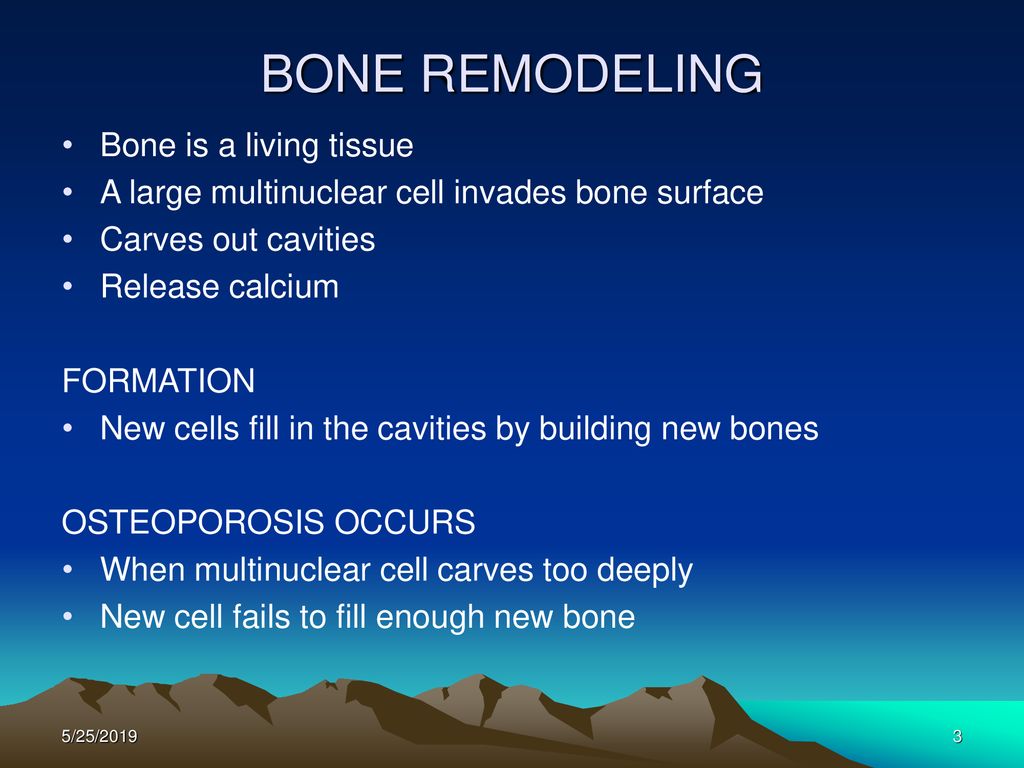 Osteoporosis & Importance of Calcium Biology Diagrams