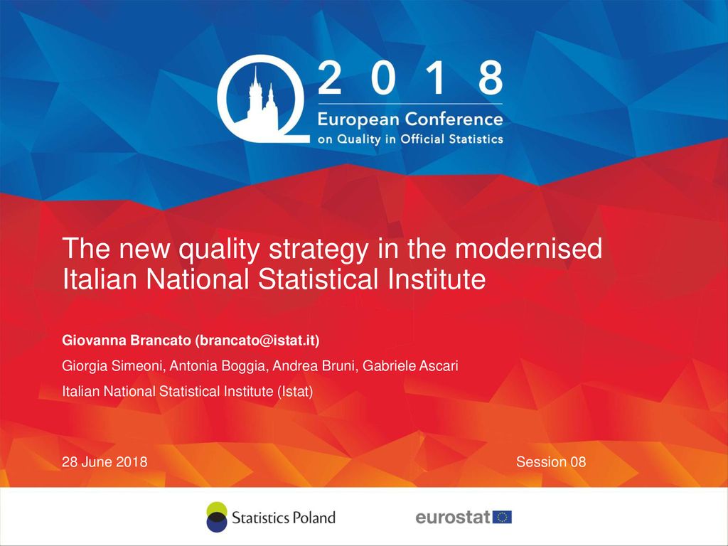 The new quality strategy in the modernised Italian National Statistical Institute
