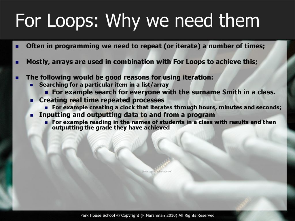 GCSE Computing:: Iteration (For Loops) - ppt download