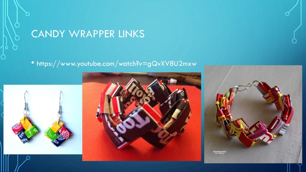 Inna's Creations: Make a bracelet from folded paper strips