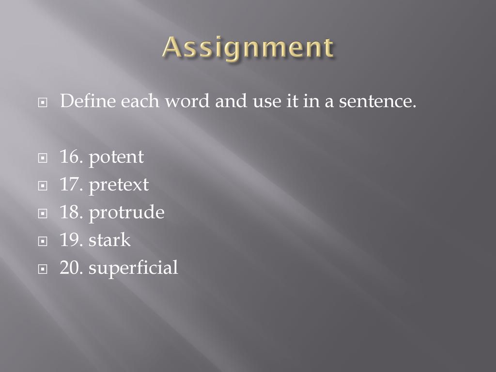 Lesson 11 Vocabulary Standard. ppt download