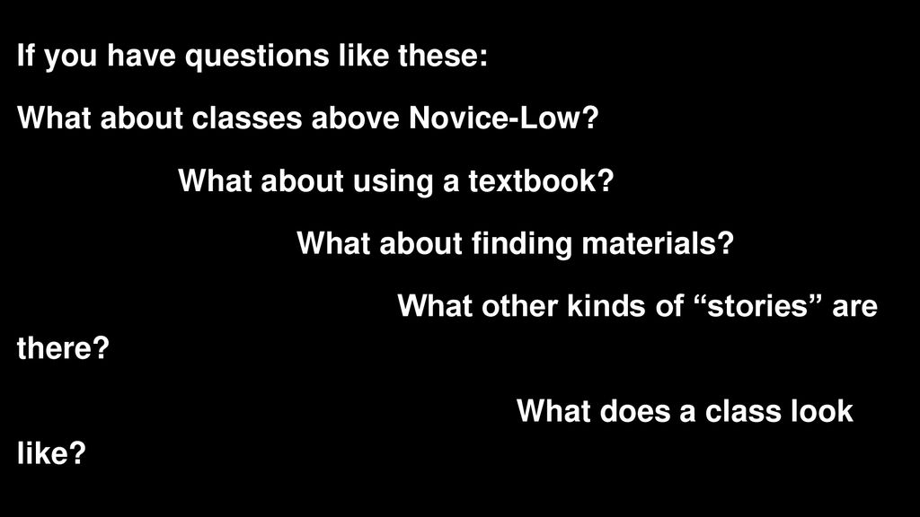 If you have questions like these: