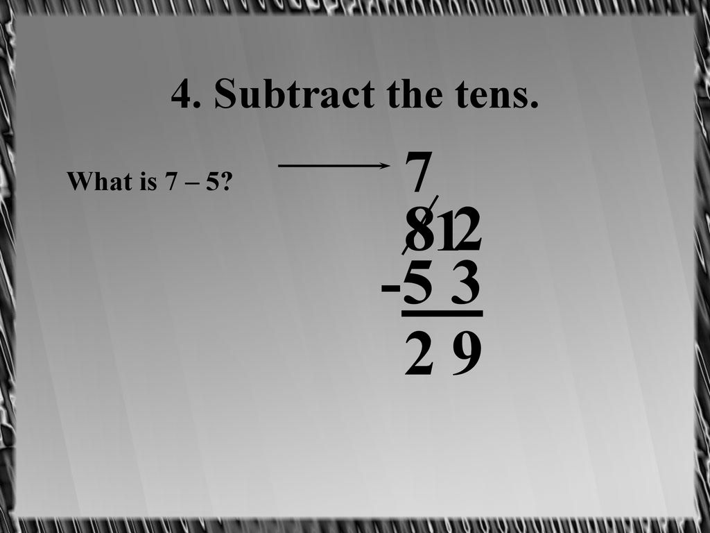 subtraction-with-regrouping-ppt-download