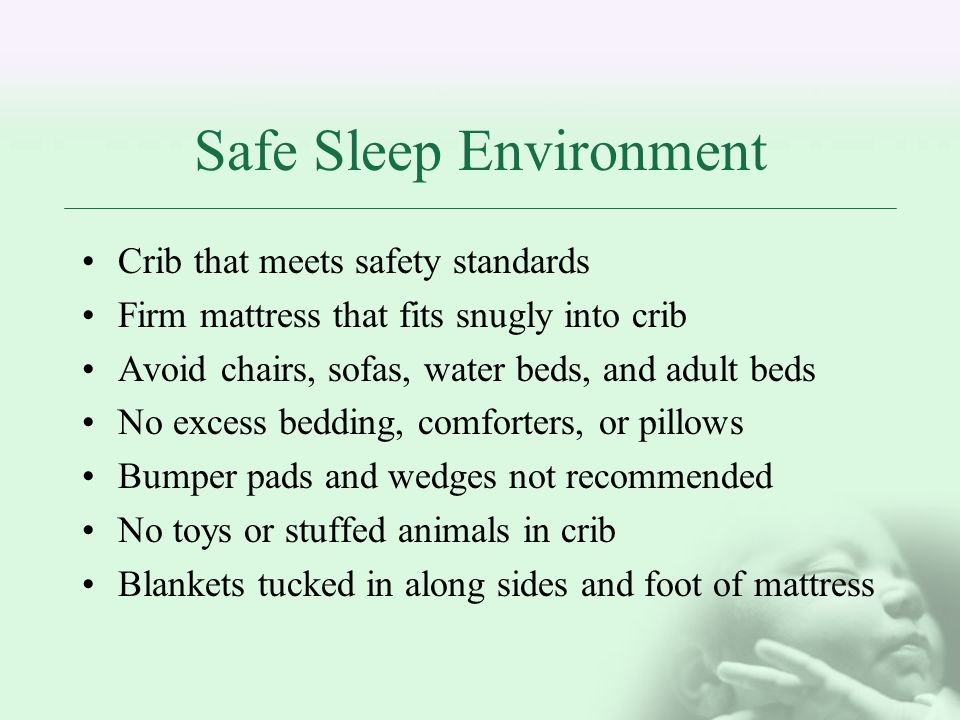 Safe Sleep Environment