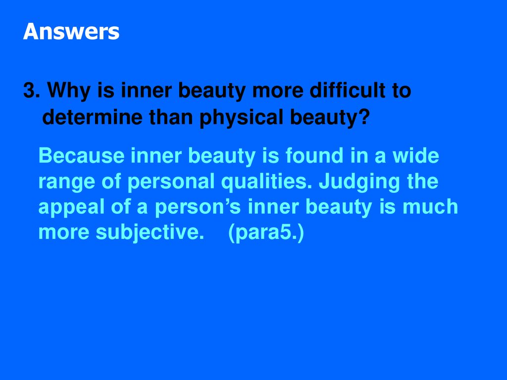 Unit18 Lesson1 What is beauty?. - ppt download
