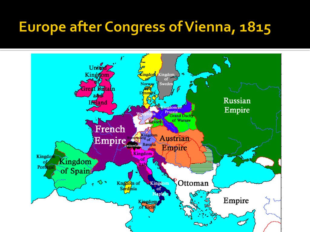 1812 Карта Мира