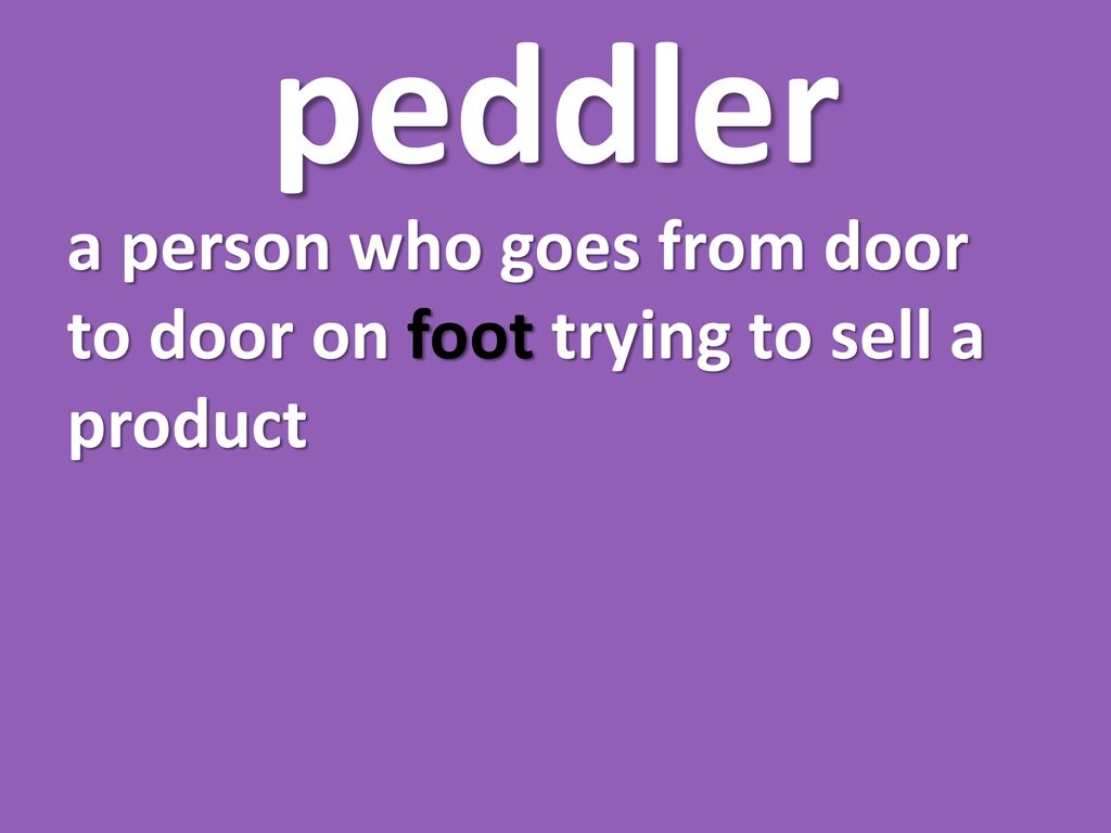 Word List ped = foot. ppt download