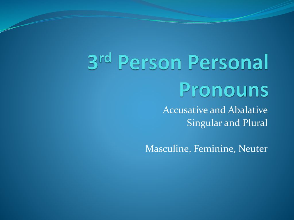 3rd Person Personal Pronouns Ppt Download child-care-resume-example-great-resumes-resume-examples-most