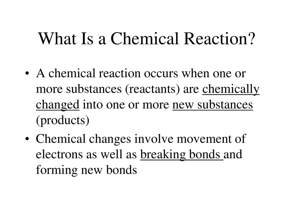 Unit 7: Chemical Reactions: Conservation of Mass - ppt download