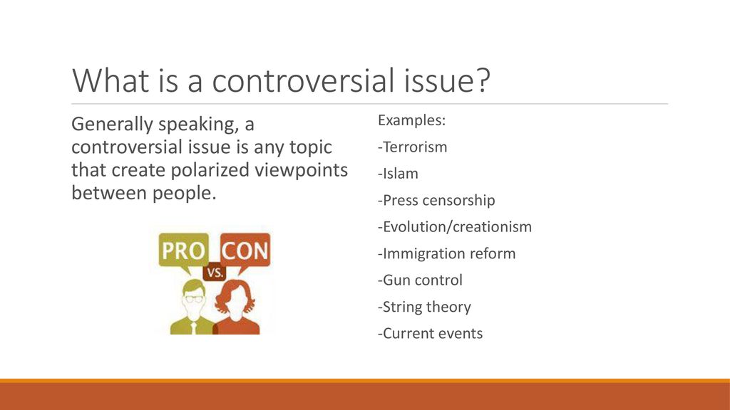 current controversial social issues