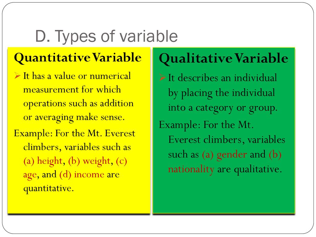 Basic Terminologies in Statistics - ppt download