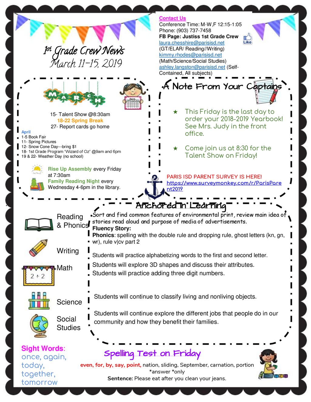 Spelling test on friday ppt download