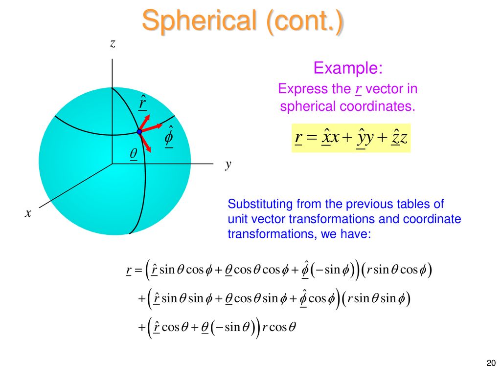Notes 6 ECE 3318 Applied Electricity and Coordinate Systems ppt download