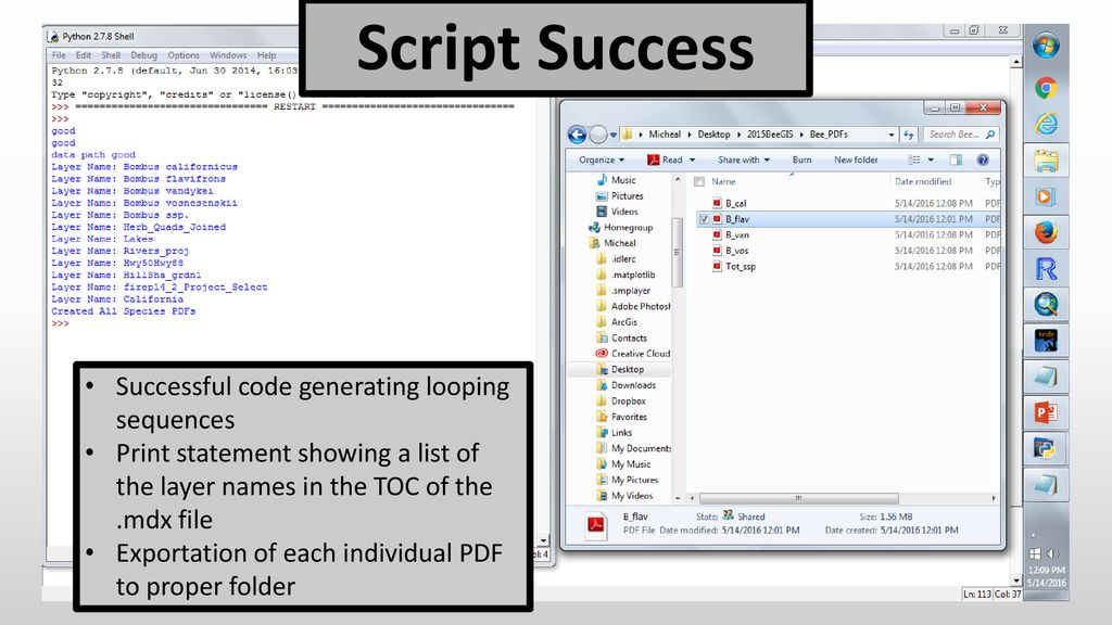 The Use of Looping Code in Map Production - ppt download