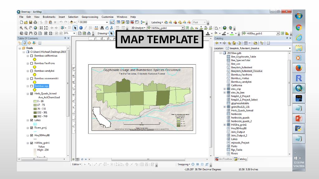 The Use of Looping Code in Map Production - ppt download