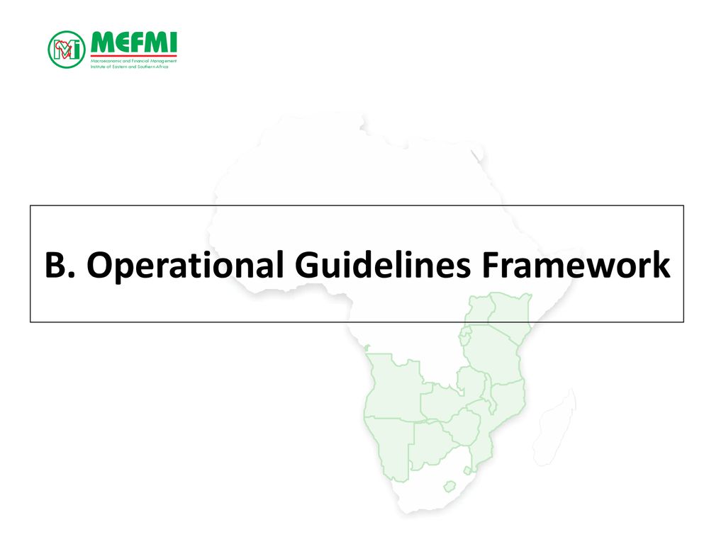 Oversight Policy Framework And Operational Guidelines - Ppt Download