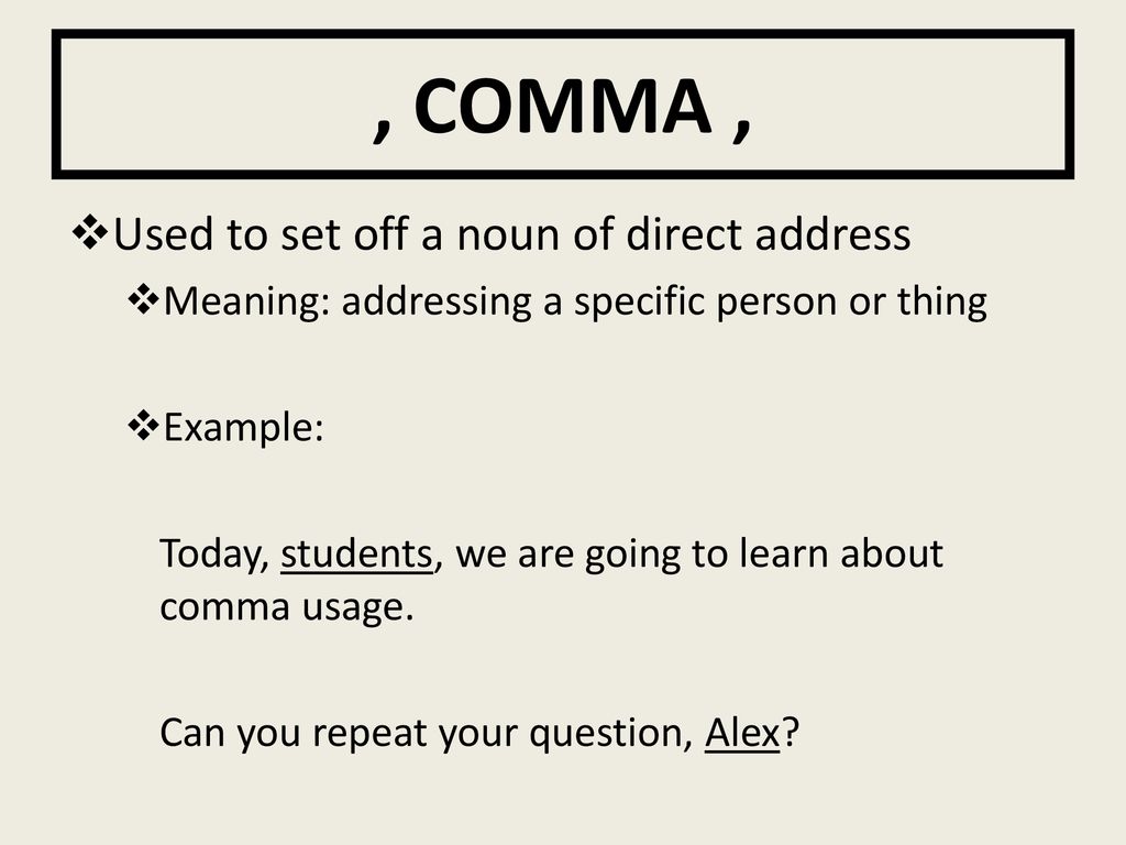 Punctuation Composition. - ppt download